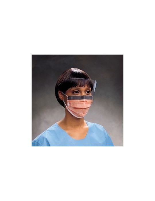 Masque chirurgical avec visière FLUIDSHIELD spécial spray - boîte de 25 masques