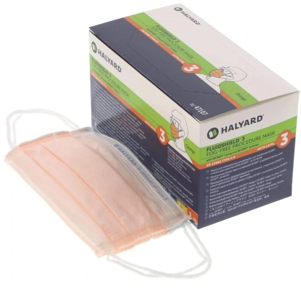 Masque de soins FLUIDSHIELD à fixation auriculaire - boîte de 40 masques