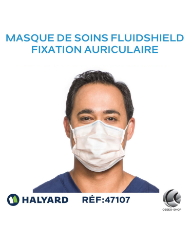 Masque de soins FLUIDSHIELD à fixation auriculaire