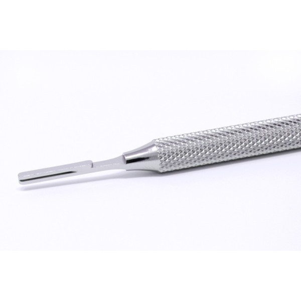 Manche de bistouri droit, section ronde Bontempi - Made in Germany