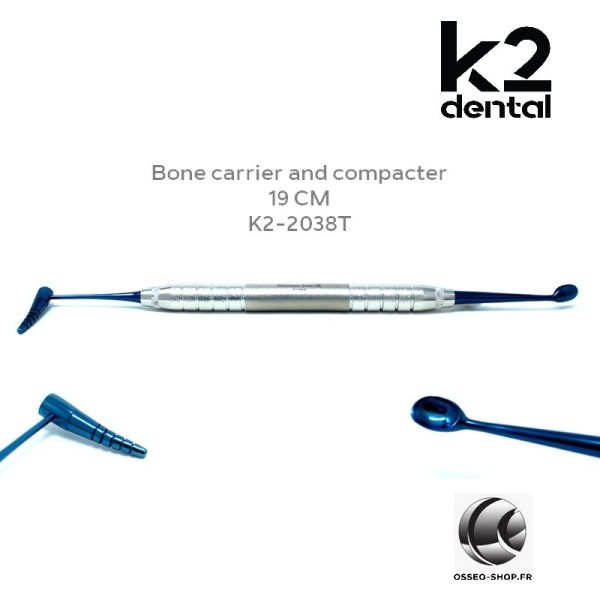 Cuillère et compacteur d'os - K2 Dental