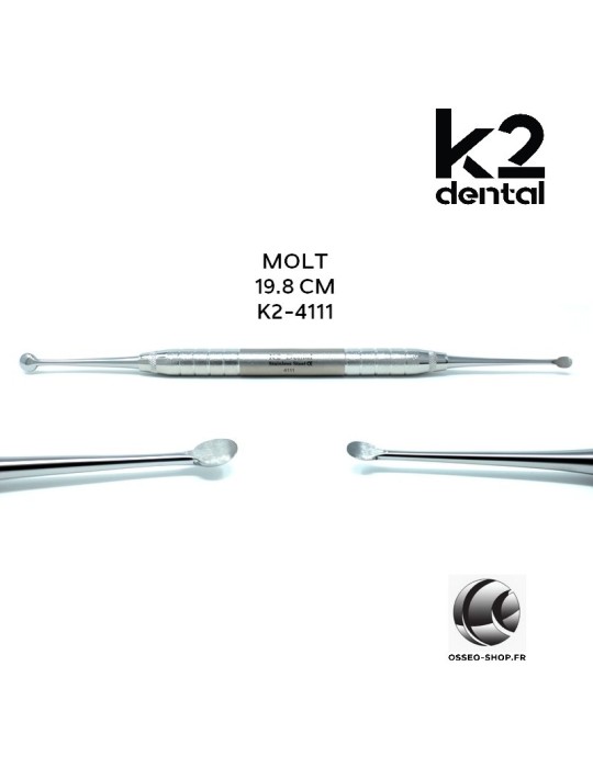 Décolleur Molt 4-2 mm - 19.8 cm - K2 Dental