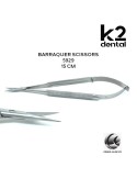 Micro-ciseaux de Barraquer 15 cm - K2 Dental