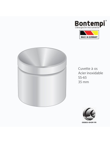 Cuvette à os lestée diamètre 35mm - Bontempi - Made in Germany