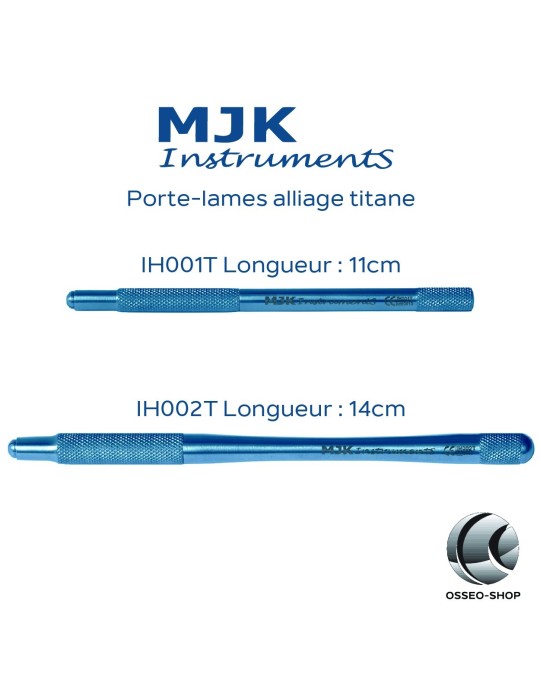 Portes-lames alliage titane - MJK