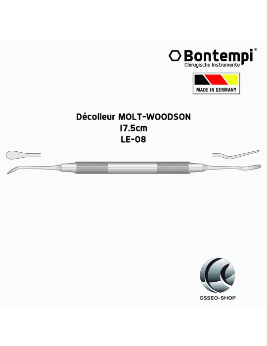 Decolleur MOLT-WOODSON 17,5 cm - Bontempi