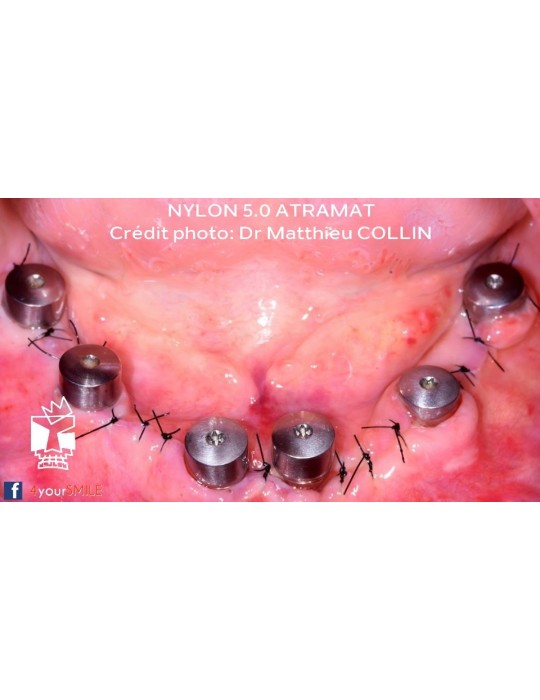 32.90€ les 12 Sutures Nylon - Non Résorbable Monofilament