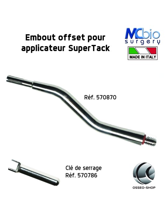 Applicateur Pins Super Tack et accessoires- MC bio Surgery
