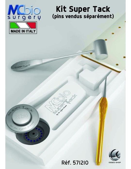 Applicateur Pins Super Tack et accessoires- MC bio Surgery