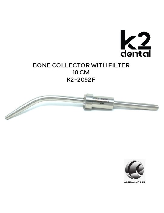 Récupérateur d'os avec filtre - K2 Dental