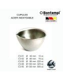 Cupules acier inoxydable - Bontempi