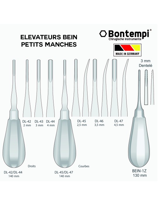 Elévateurs BEIN Petits Manches - Bontempi