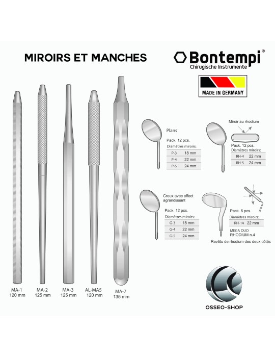 Miroirs et Manches - Bontempi