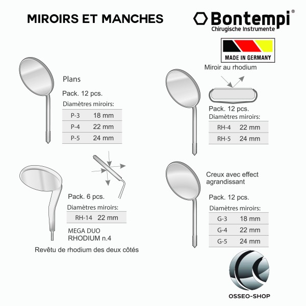 Miroirs et Manches - Bontempi