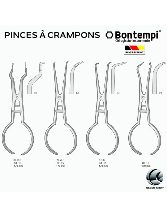 Pinces à crampons - Bontempi