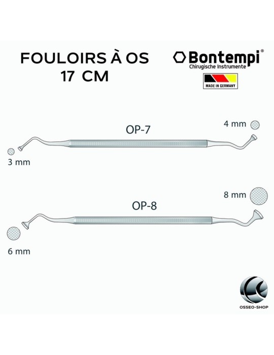 Fouloirs à os - Bontempi