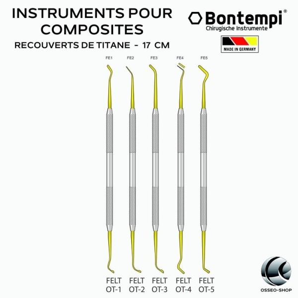 Instruments pour composites - Bontempi