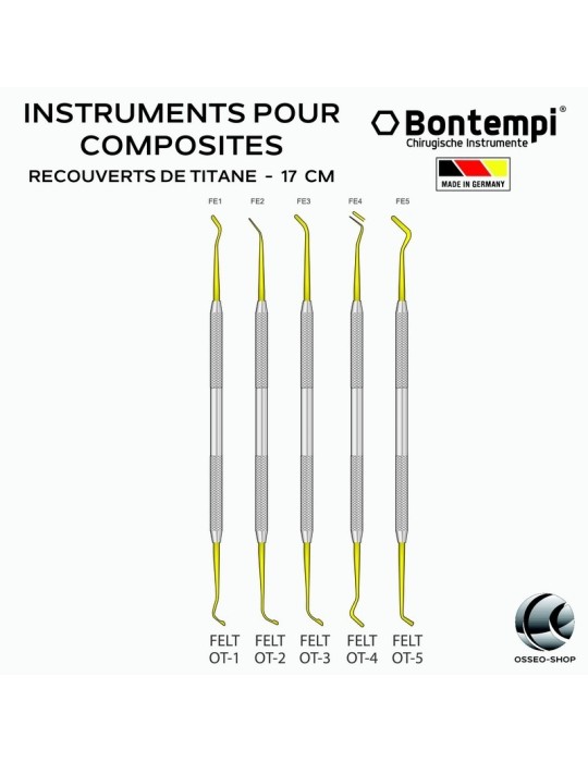 Instruments pour composites - Bontempi