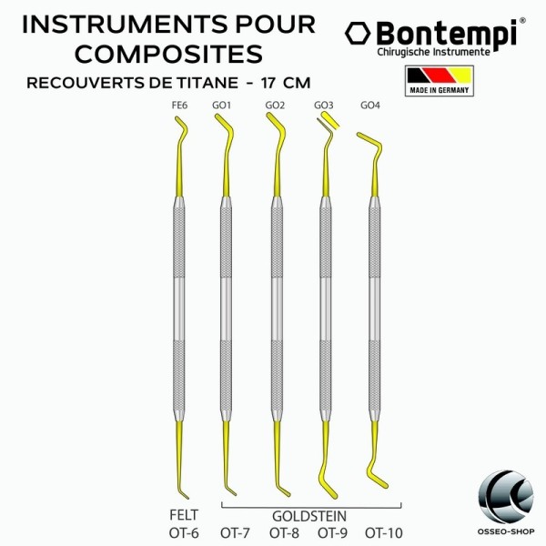 Instruments pour composites - Bontempi