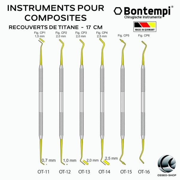 Instruments pour composites - Bontempi