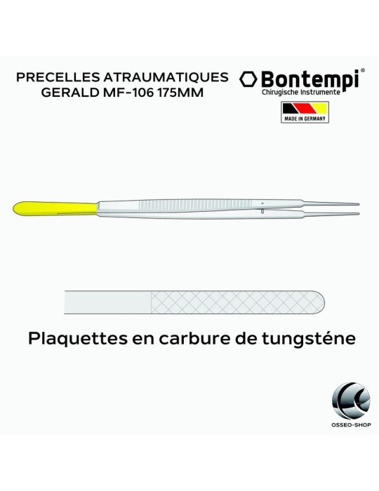 Précelles atraumatiques GERALD -Bontempi