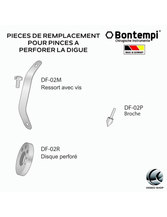 Pince à perforer pour digue - Bontempi