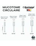 Mucotomes circulaires - Bontempi