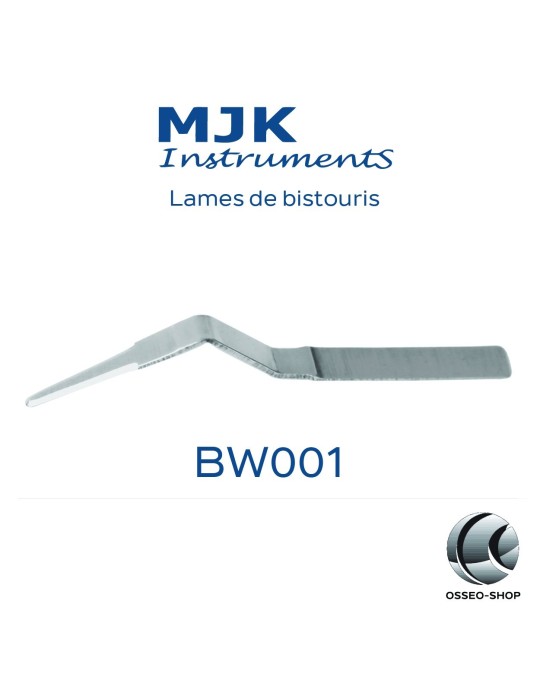 Boîte de 10 lames de bistouri stériles MJK -  35.75€ TTC
