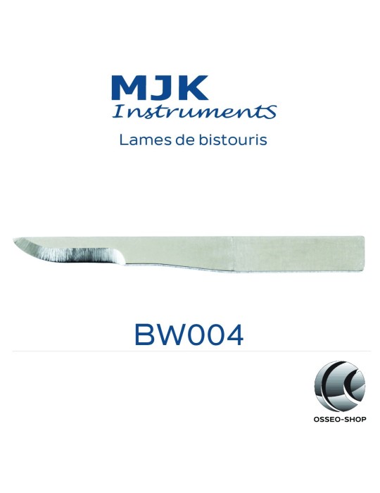 Boîte de 10 lames de bistouri stériles MJK -  35.75€ TTC