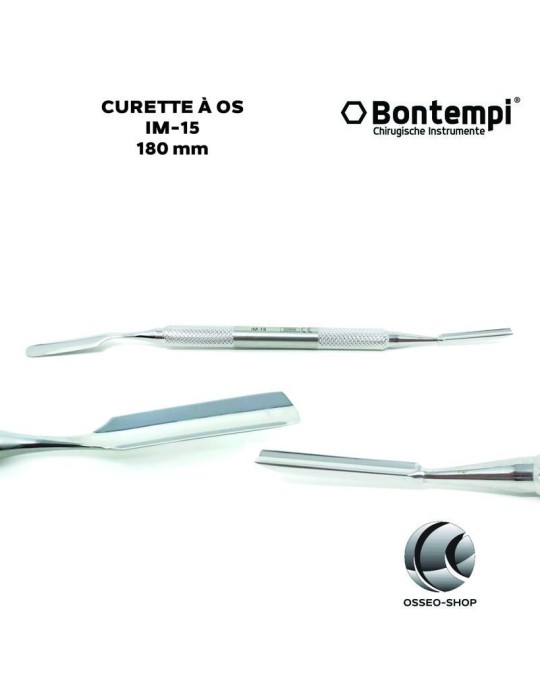 Curette à os 18 cm - Bontempi
