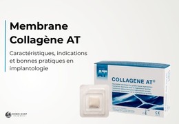 Membrane Collagène AT : caractéristiques, indications et bonnes pratiques en implantologie
